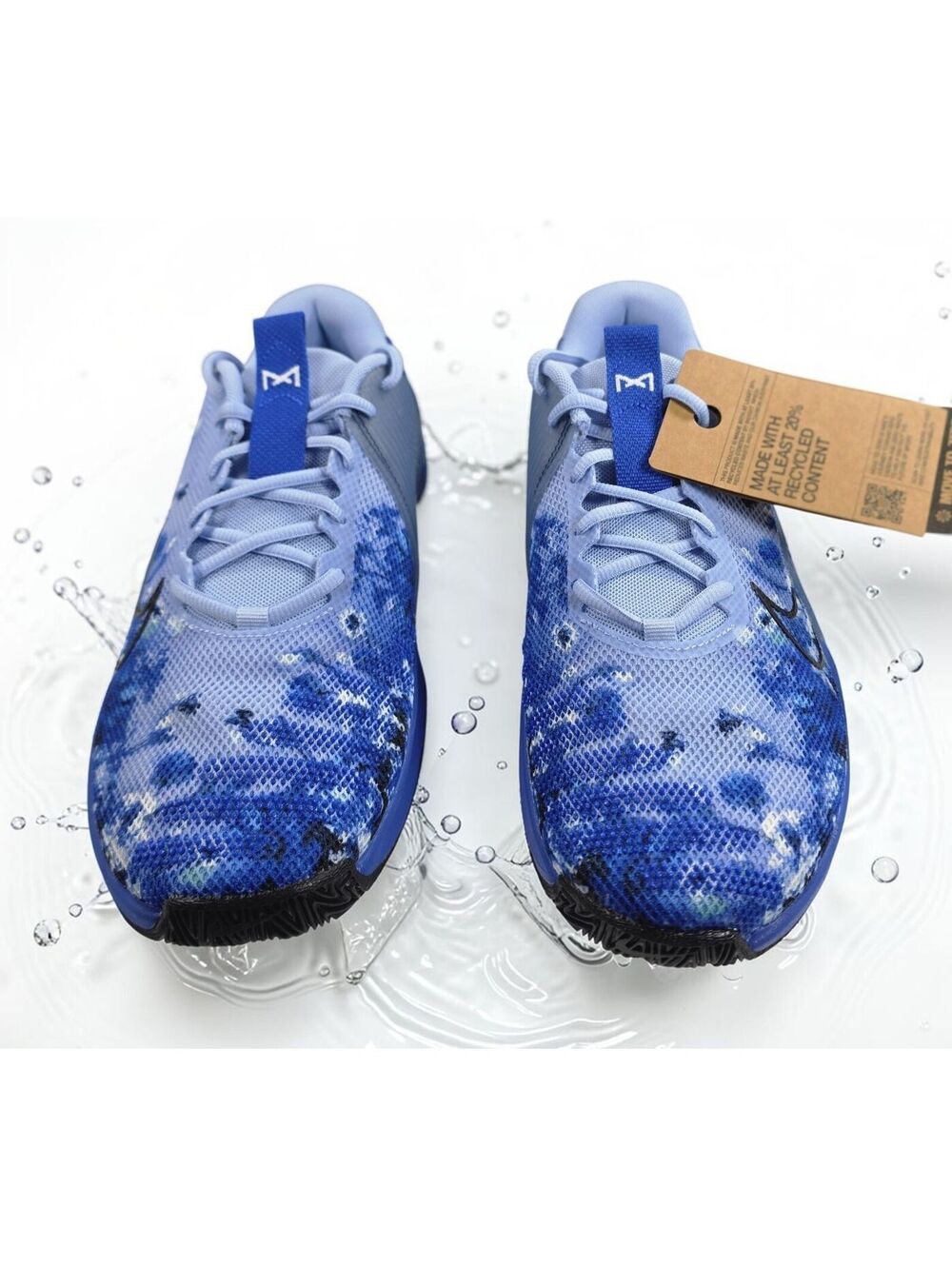 Nike Metcon 9 AMP Men's 10.5 Racer Blue HJ6008-400 Training Shoes NWOT Flaw
